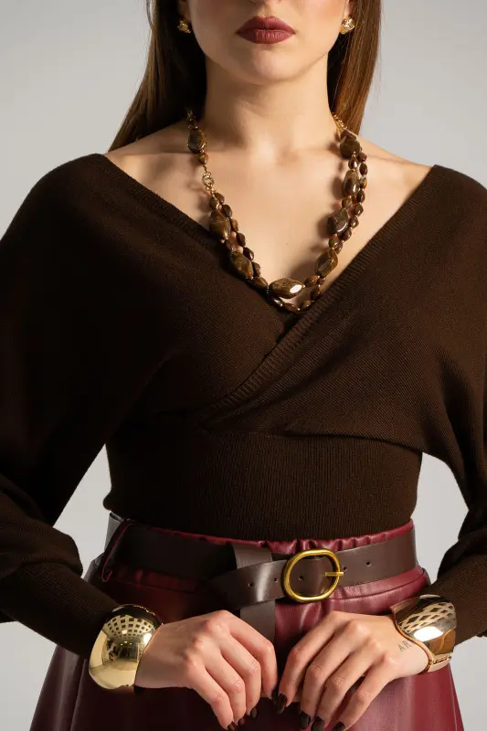 Crop-top Wrapped Thread 