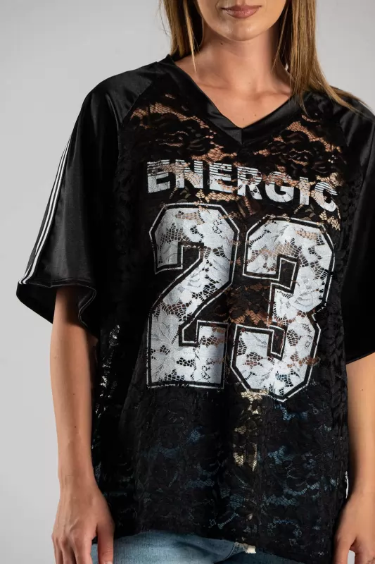 Μπλούζα Δαντέλα Energic