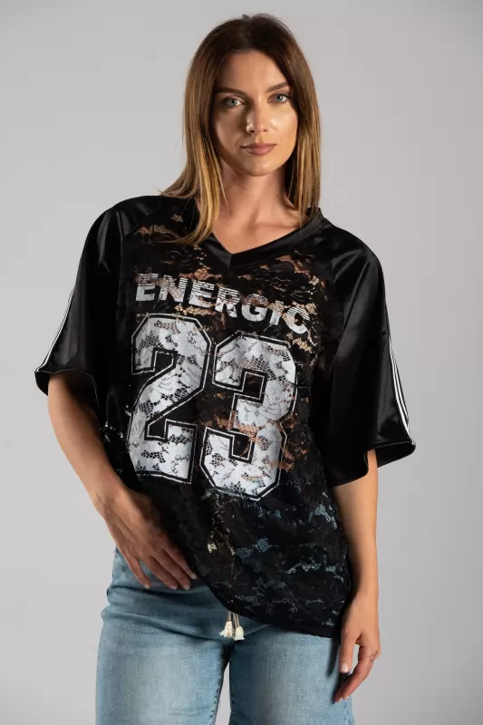 Μπλούζα Δαντέλα Energic