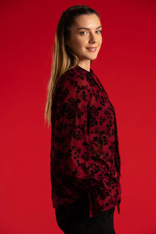 Μπλούζα Δέσιμο Floral Σχέδιο