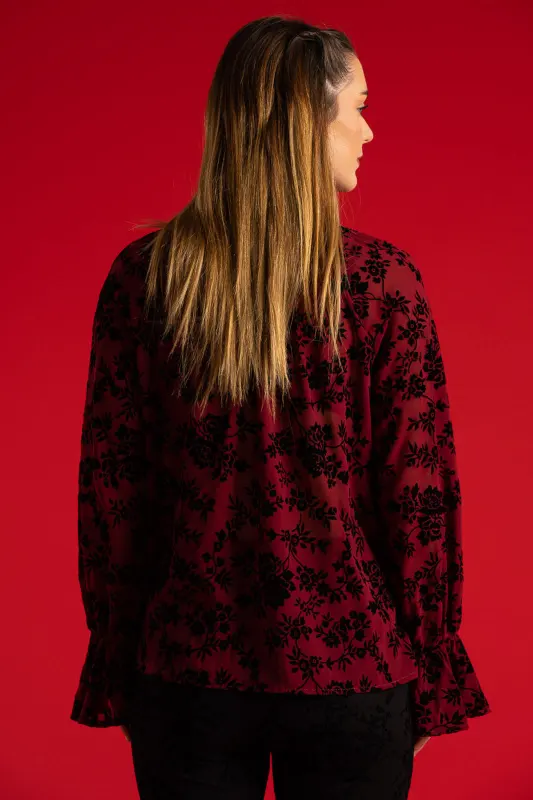 Μπλούζα Δέσιμο Floral Σχέδιο