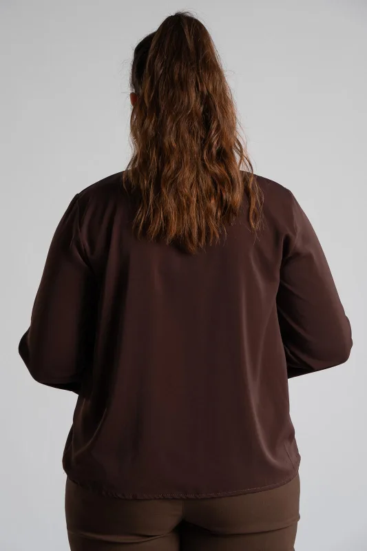 Blouse Tie Neckline