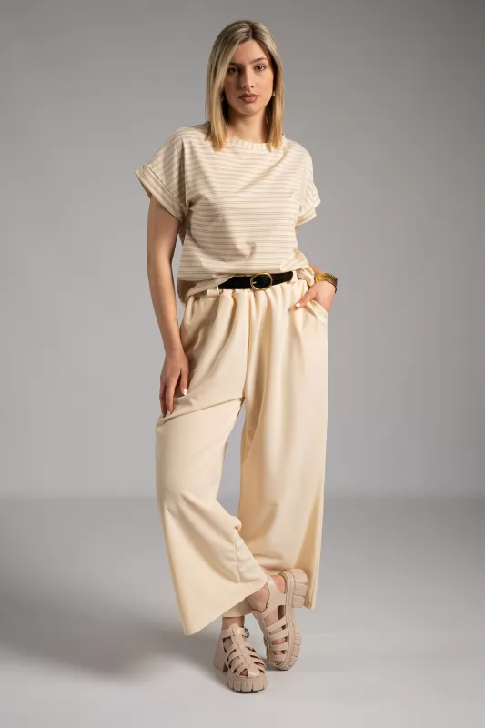 Blouse Double Stripes Blouse