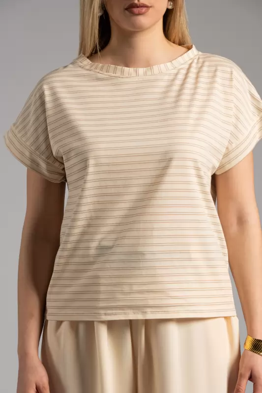 Blouse Double Stripes Blouse