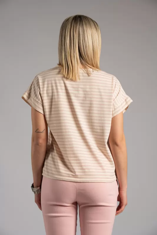 Blouse Double Stripes Blouse