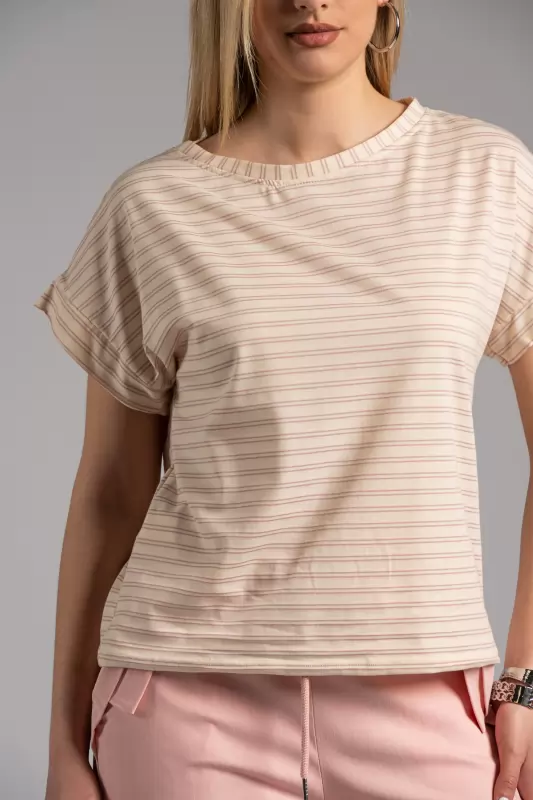Blouse Double Stripes Blouse