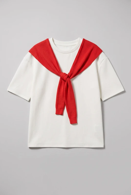 Blouse Effect Scarf 