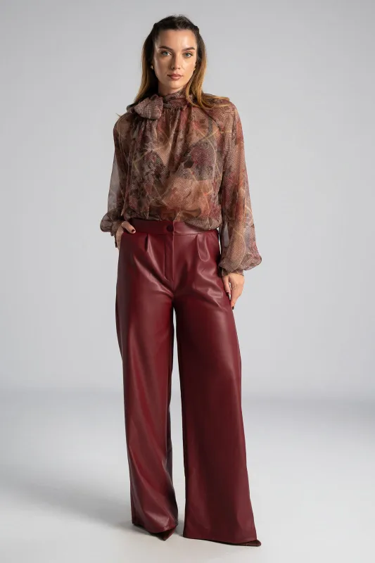 Μπλούζα Εμπριμέ Floral Δέσιμο