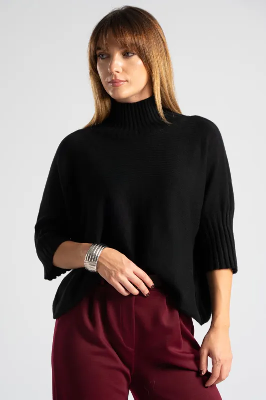 Μπλούζα Έντονα Rib Μανίκια