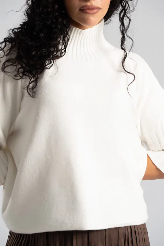 Μπλούζα Έντονα Rib Μανίκια