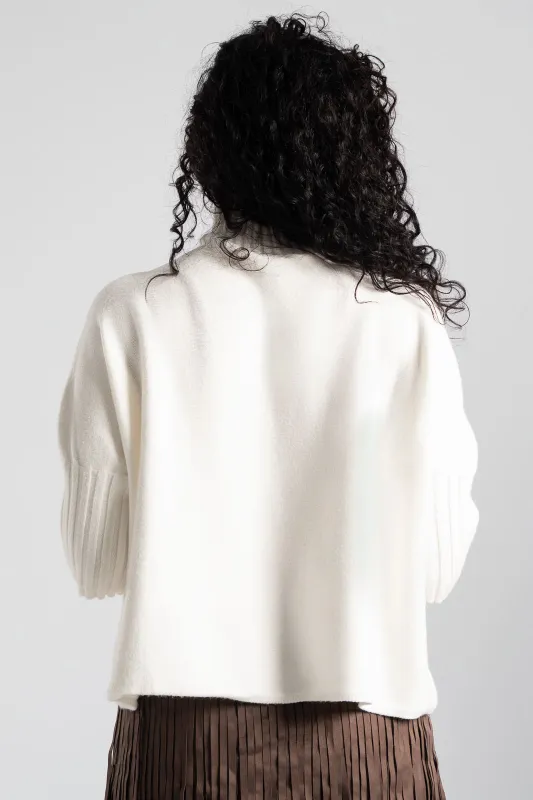 Μπλούζα Έντονα Rib Μανίκια