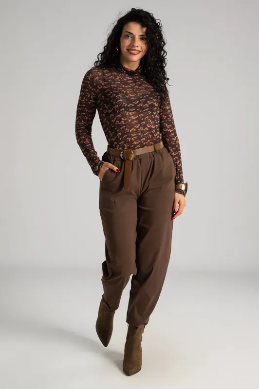 Floral Lupeto Basic Blouse