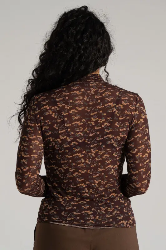 Floral Lupeto Basic Blouse