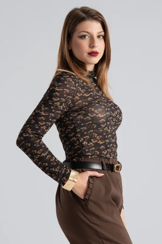 Μπλούζα Floral Lupeto Basic