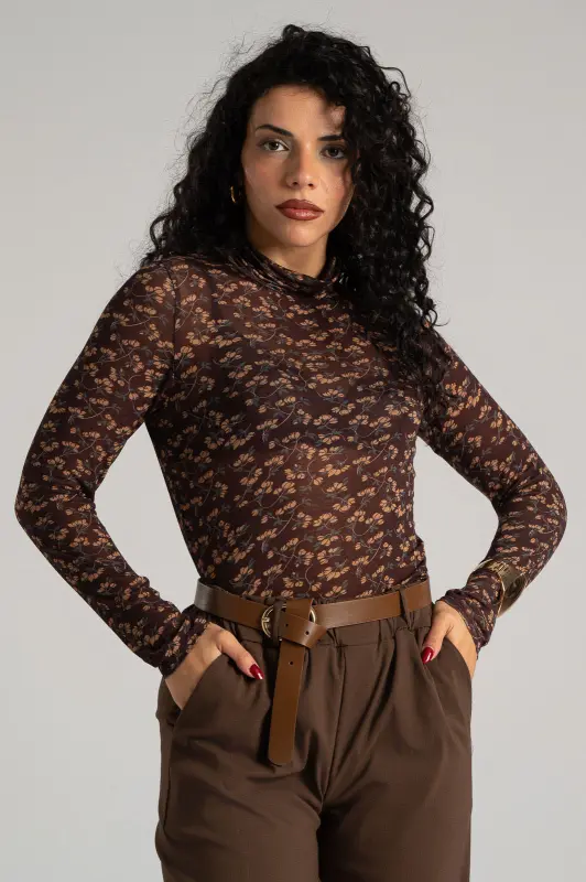 Μπλούζα Floral Lupeto Basic