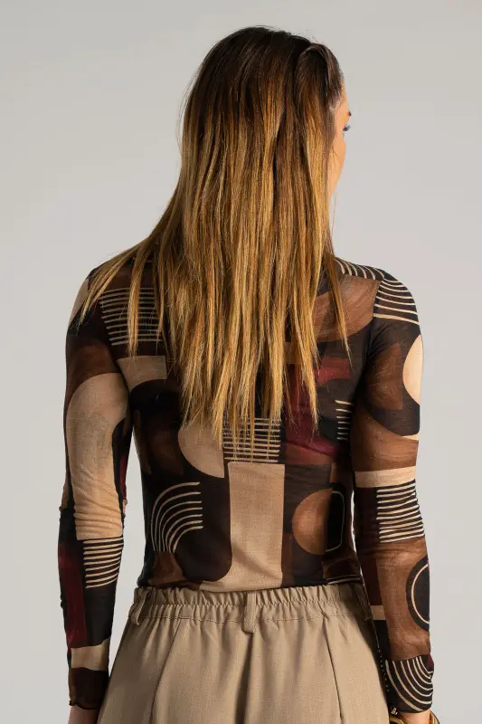 Blouse Geometric Patterns