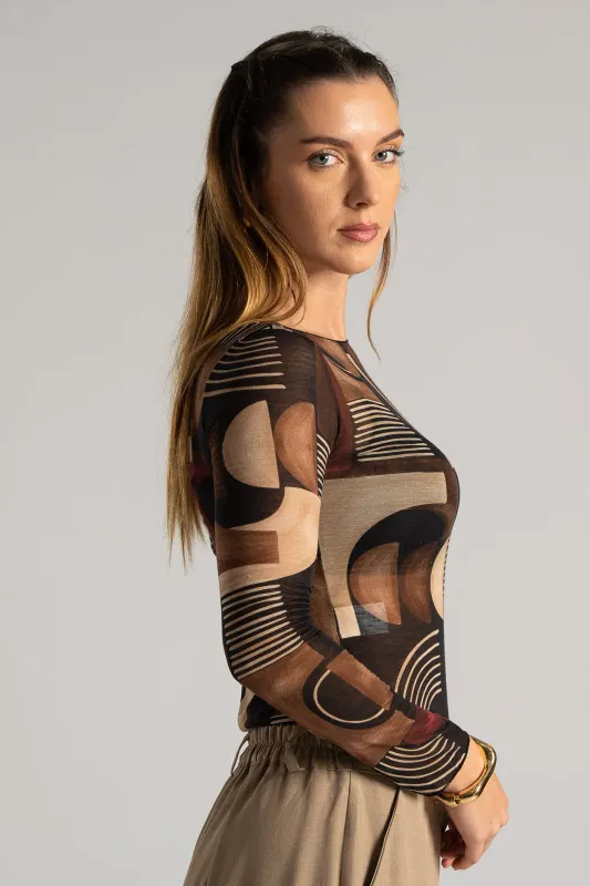 Blouse Geometric Patterns