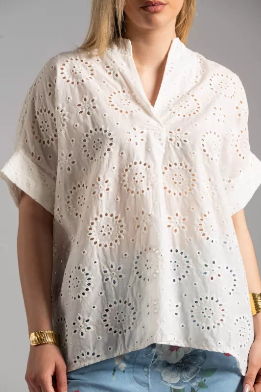 Blouse Kippur Mao