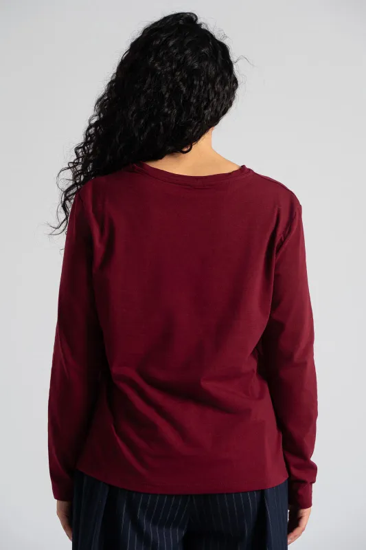 Classic Blouse Round Neckline