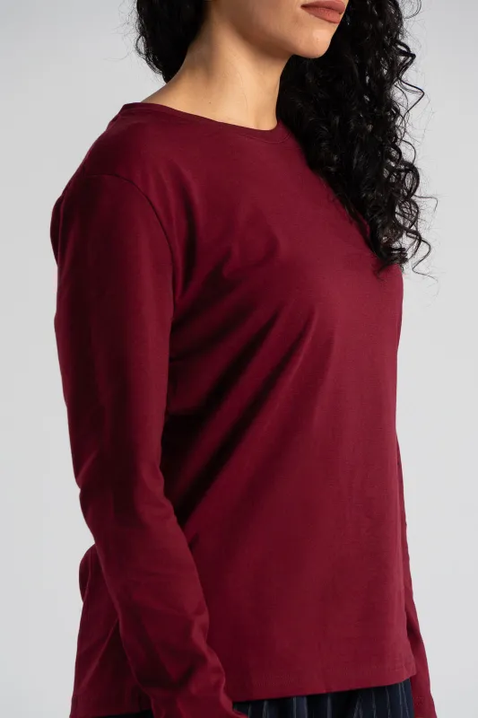 Classic Blouse Round Neckline