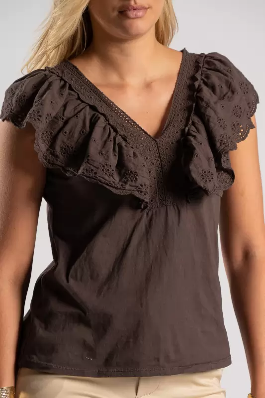 Blouse Short Sleeves Kippur