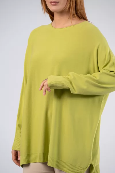 Μπλούζα Κουμπιά Πλάτη Apple Green