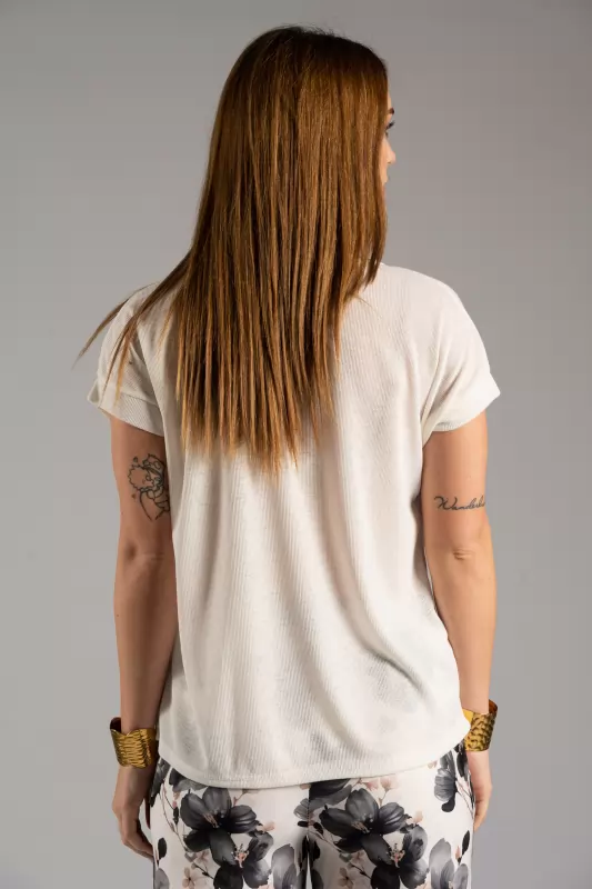 Blouse Hoop Rib