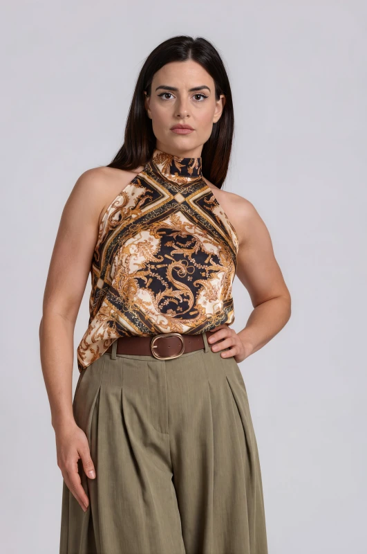 Blouse Lachour Halter Neck 