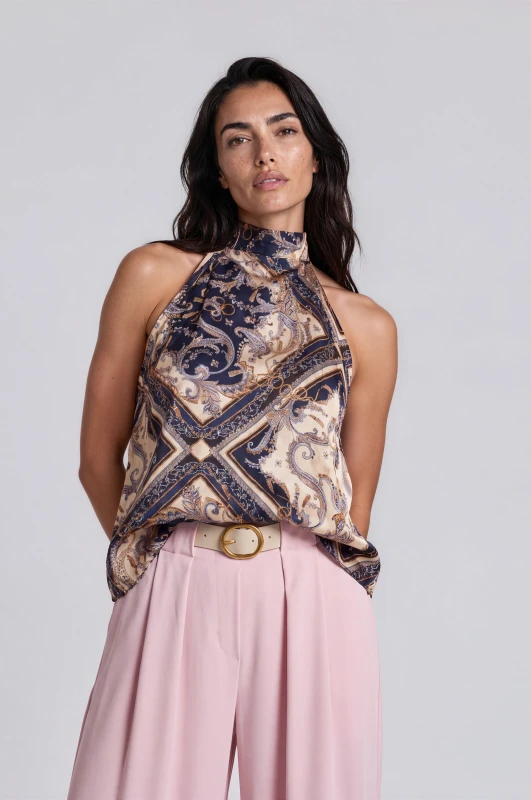 Blouse Lachour Halter Neck 
