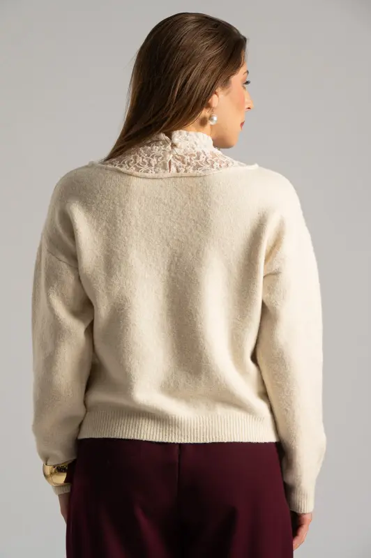 Μπλούζα Lupeto Δαντέλα