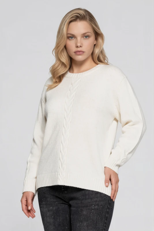 Blouse Lurex Asymmetrical 