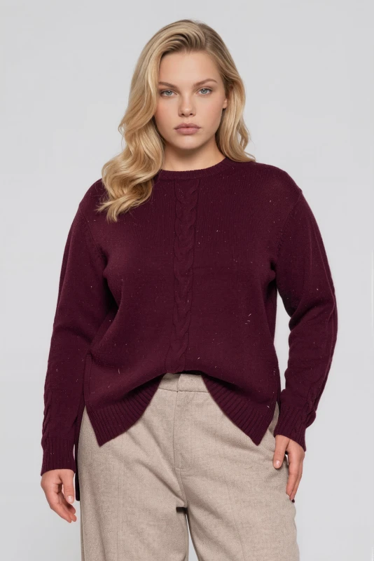 Blouse Lurex Asymmetrical 