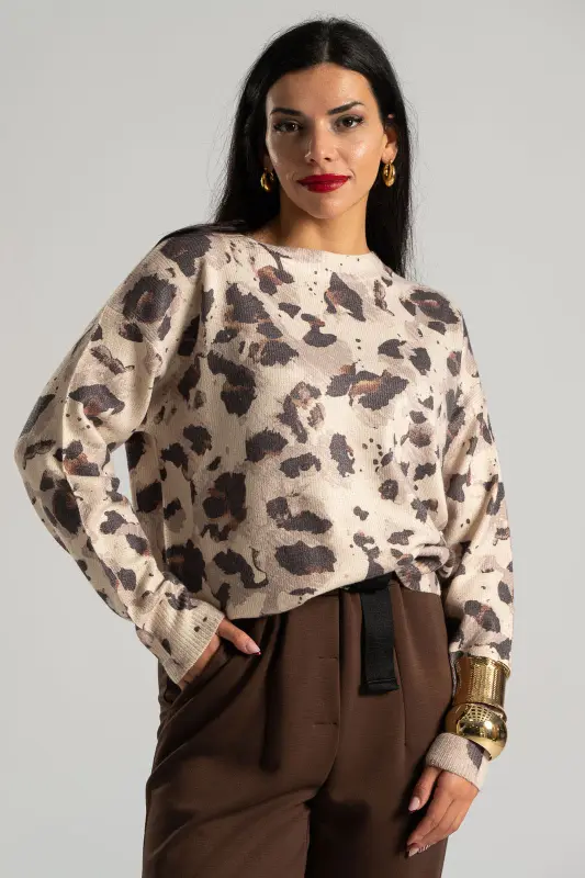 Μπλούζα Lurex Μακριά Μανίκια