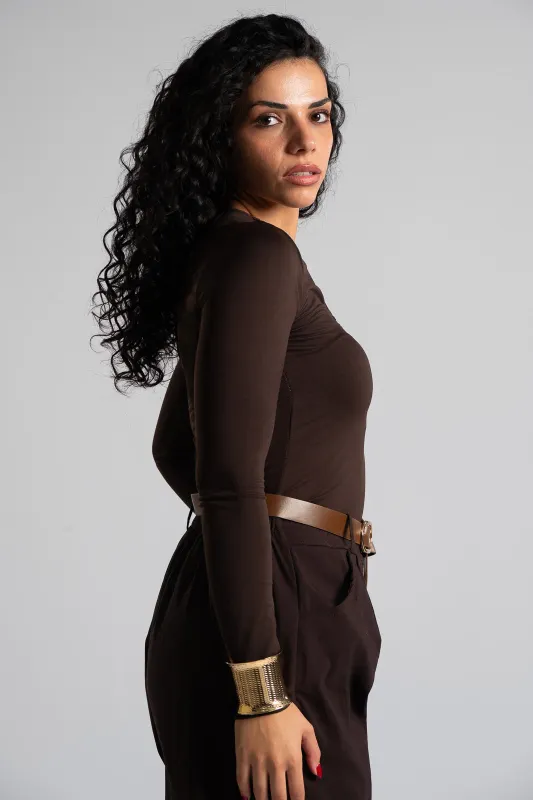 Blouse Swimsuit Metallic Element