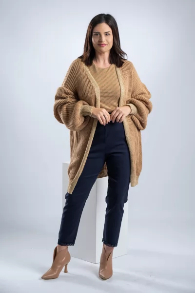 Μπλούζα Μακό Lurex Καραμέλα