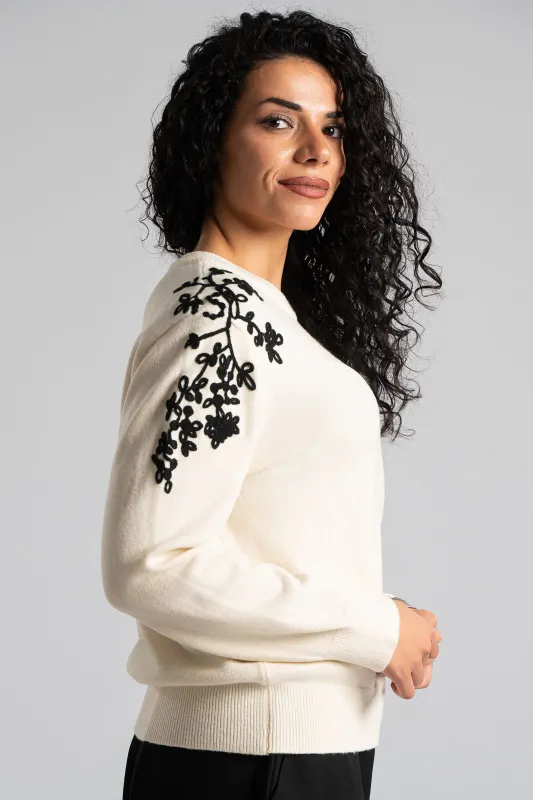 Blouse Long Sleeves Embroidery