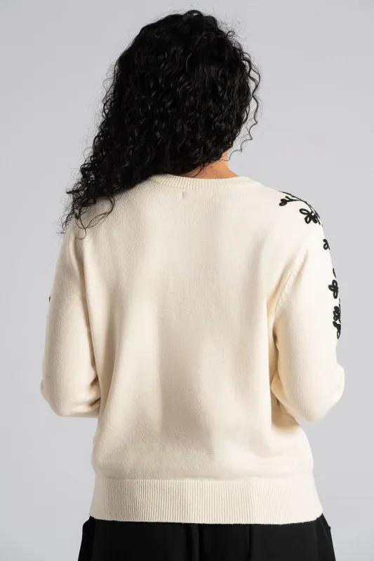 Blouse Long Sleeves Embroidery