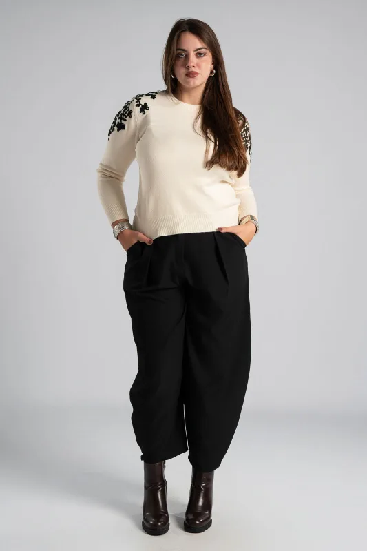 Blouse Long Sleeves Embroidery