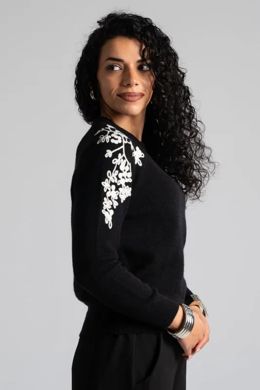 Blouse Long Sleeves Embroidery