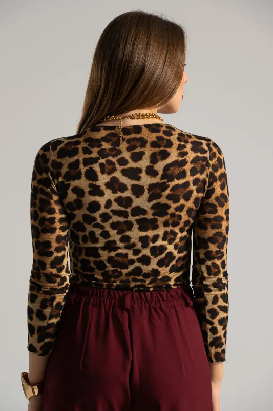 Μπλούζα Μακριά Μανίκια Leopar