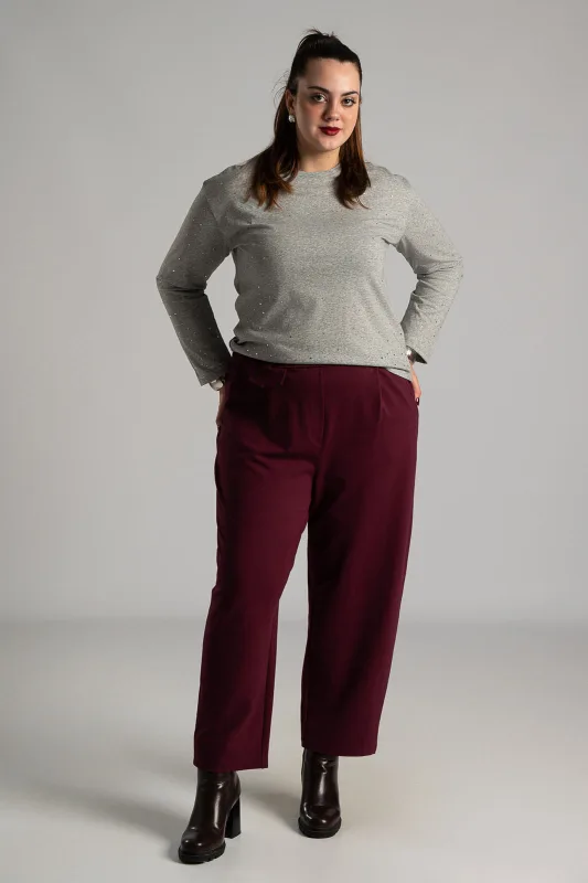 Blouse Long Sleeve Strass