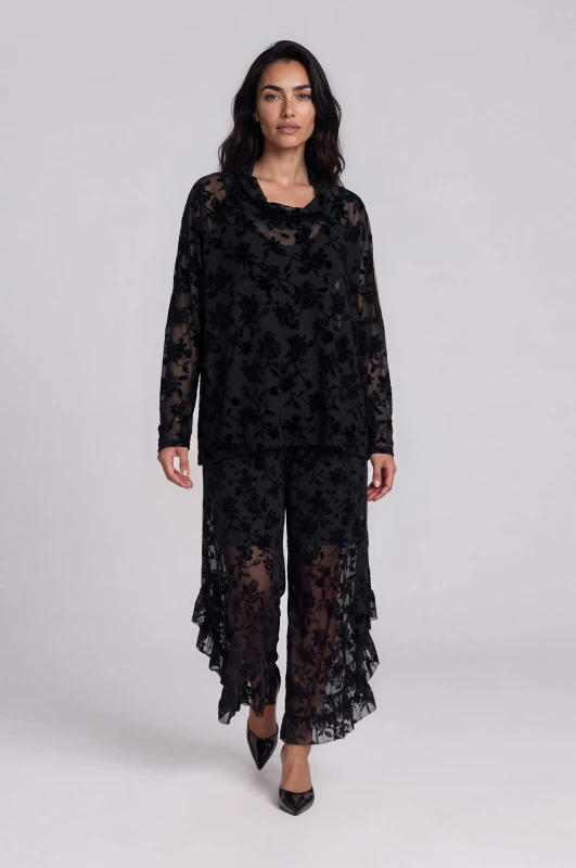 Blouse Long-Sleeved Morticia