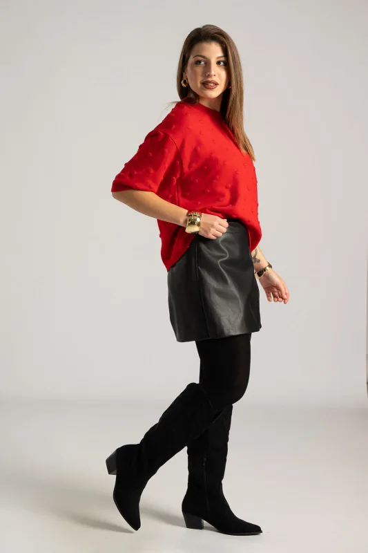 Μπλούζα Νημάτινη Ανάγλυφα Dots