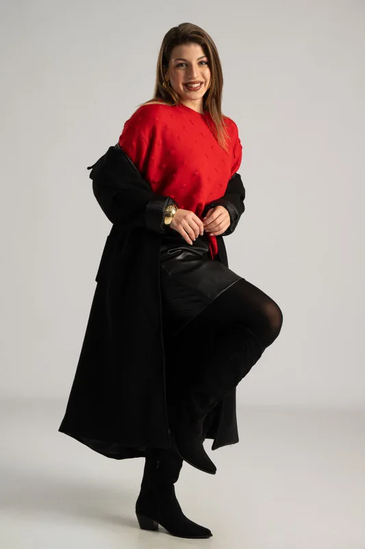 Μπλούζα Νημάτινη Ανάγλυφα Dots