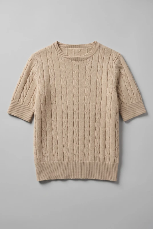 Blouse Crocheted Cable