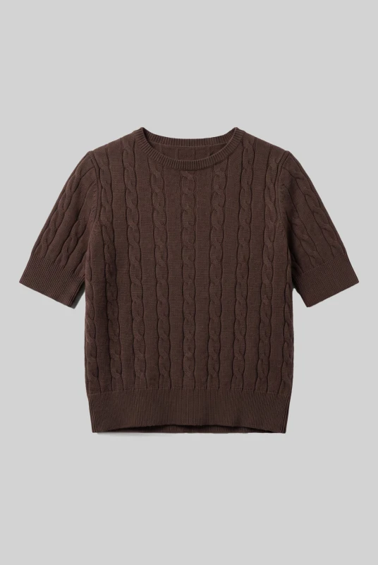 Blouse Crocheted Cable