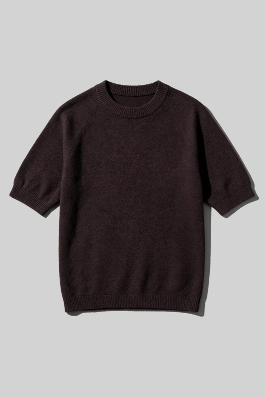 Blouse Knit Short-Sleeved