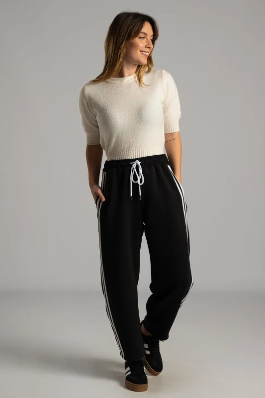 Μπλούζα Νημάτινη Κοντομάνικη Melange