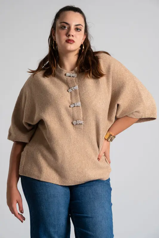 Blouse Thread Buttons Bow