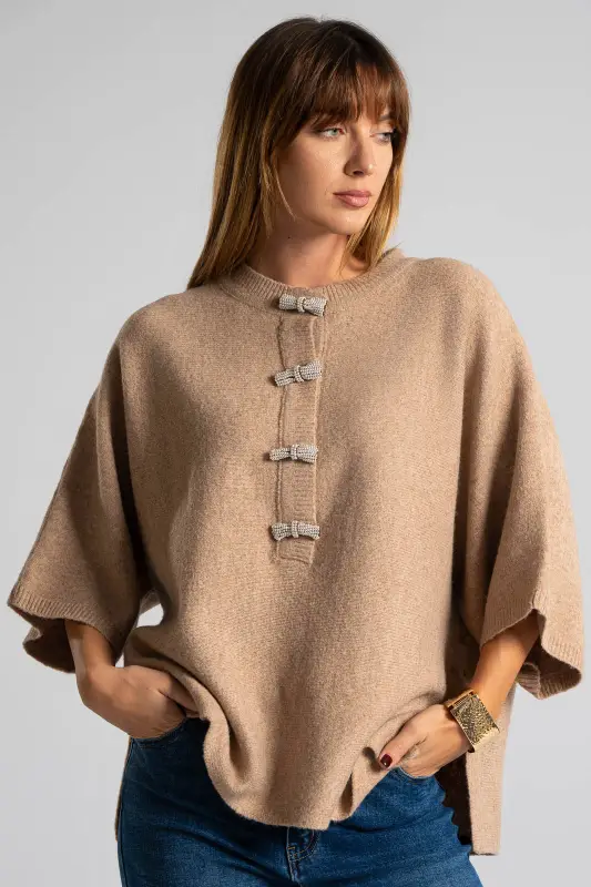Blouse Thread Buttons Bow